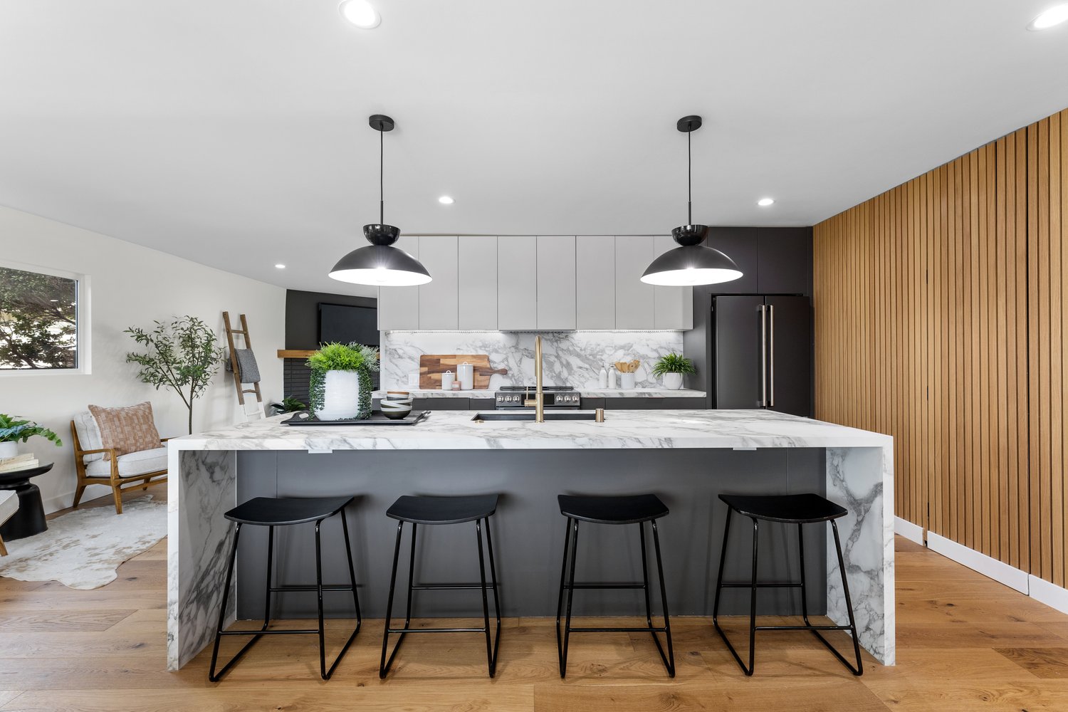 Bright open-concept kitchen in Torrance