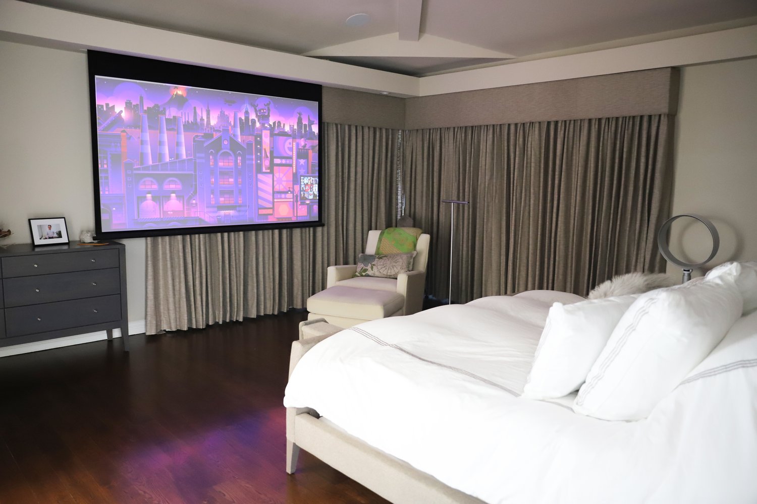 Primary suite in a full-home remodel
